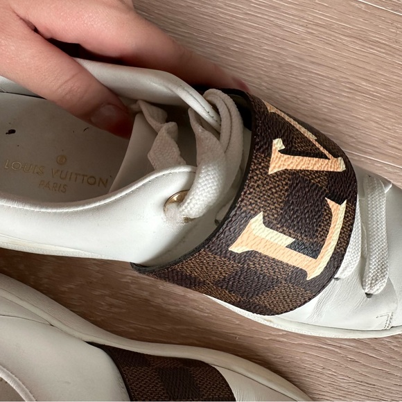 Louis Vuitton Frontrow Calfskin Monogram Sneakers - Picture 7 of 16